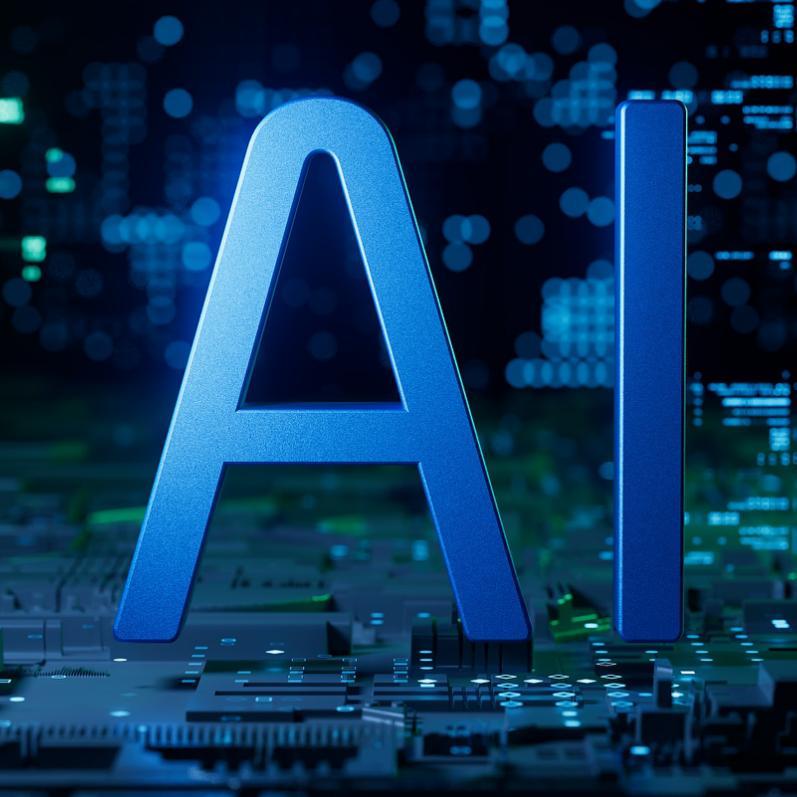AI 立体字，AI 搜索优化主题视觉